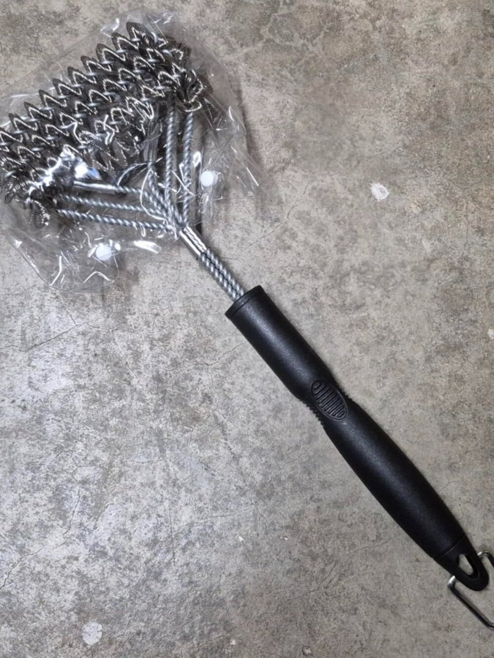 BBQ Grill Cleaning Tool 16.5in Brush Stainless Steel Scraper Bristles - Picture 2 of 10